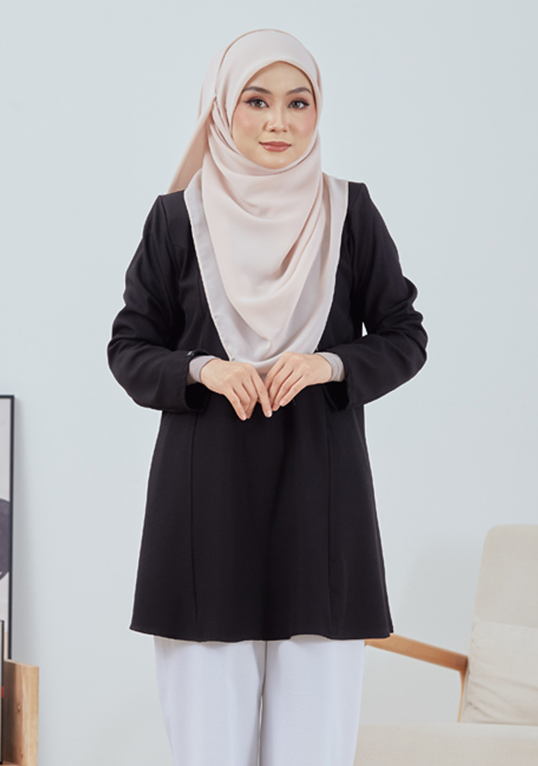 Blouse Mini Doll Labuh - Black