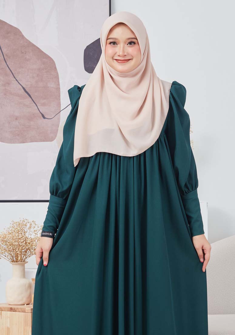 Dress Alaya - Emerald Green