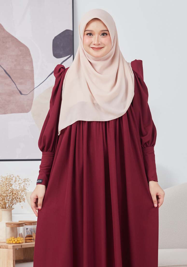 Dress Alaya - Maroon