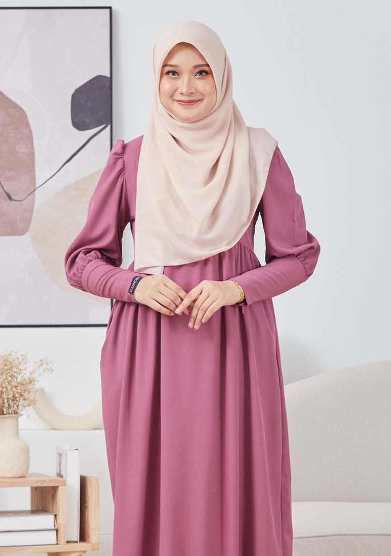 Dress Mushira - Dusty Purple