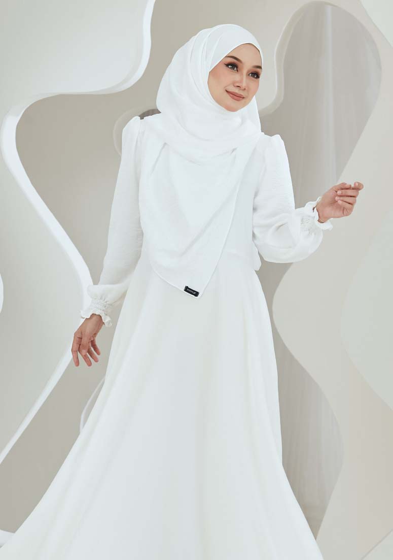 Dress Puteri Saraa - Off White