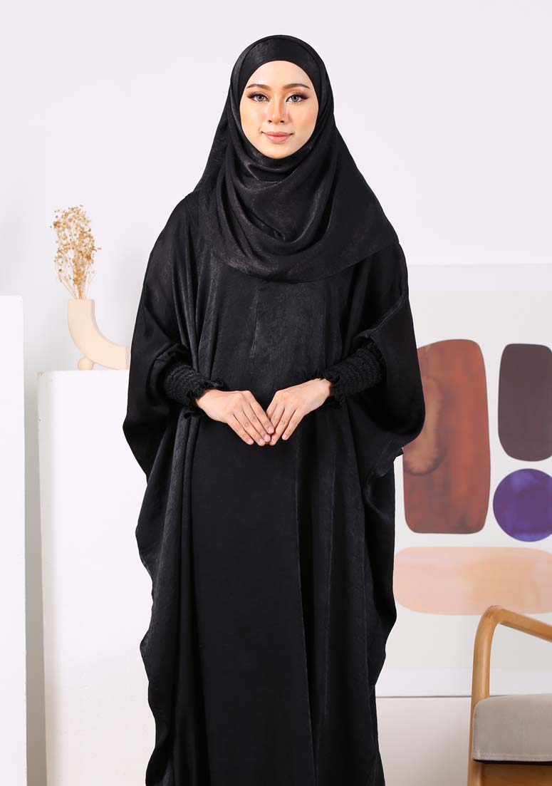 Jubah Aralyn - Black