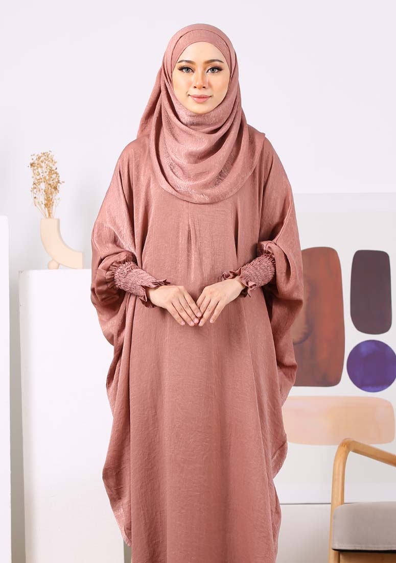 Jubah Aralyn - Rose Gold