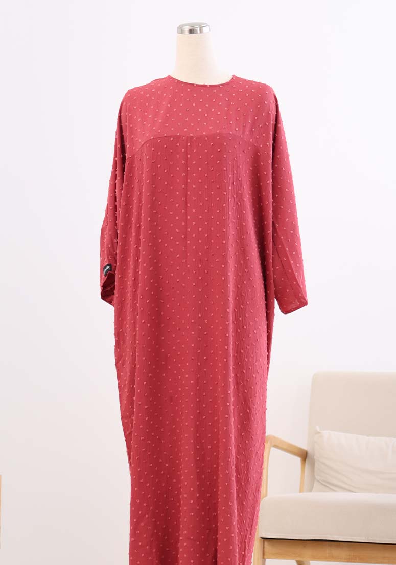 Jubah Diana - Dark Pink