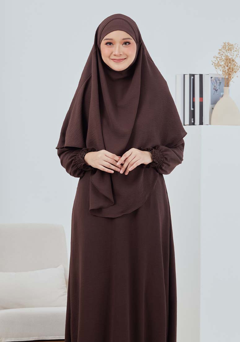 Jubah Jamia - Dark Choc