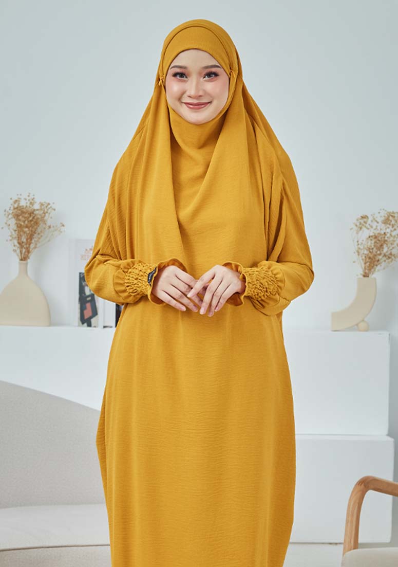 Jubah Jazeera - Mustard