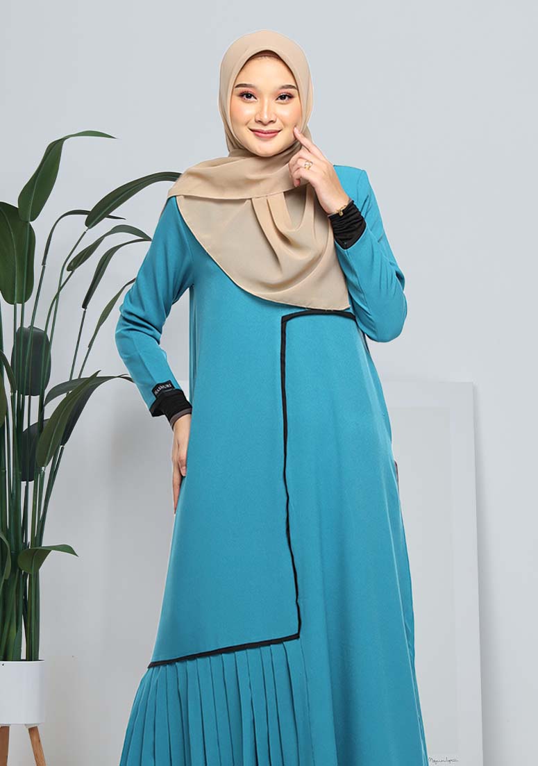Jubah Zizie - Turqouise
