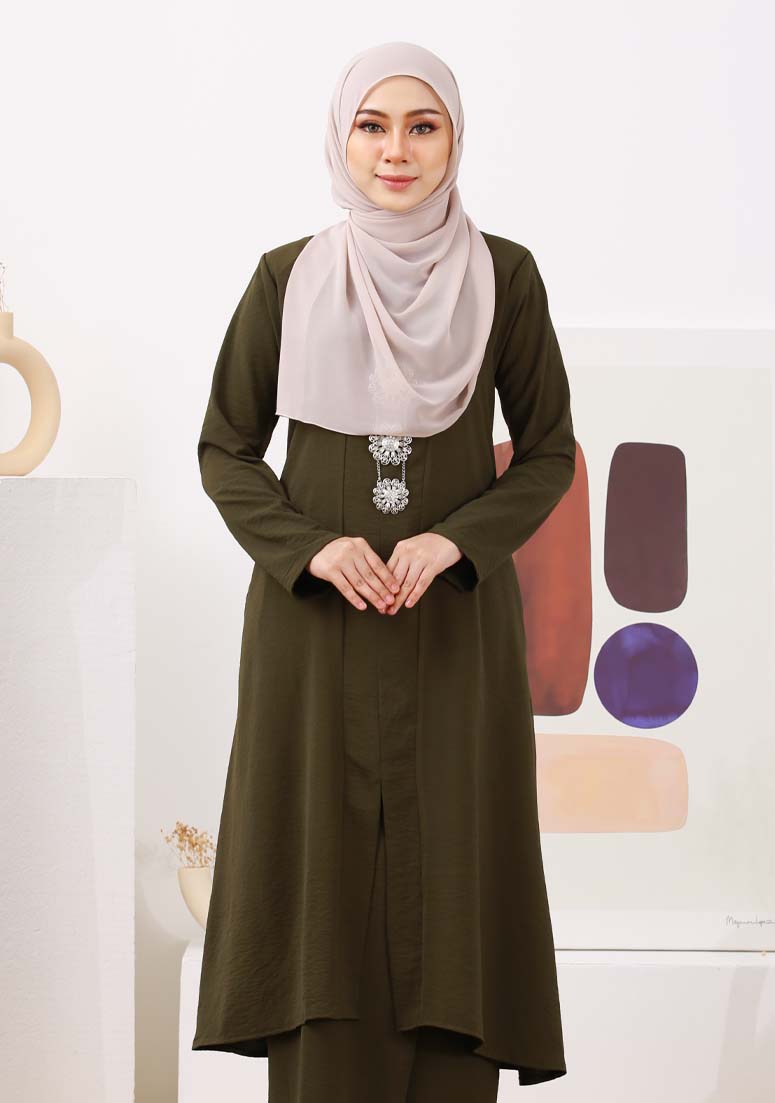 Kebarung Sheera - Army Green