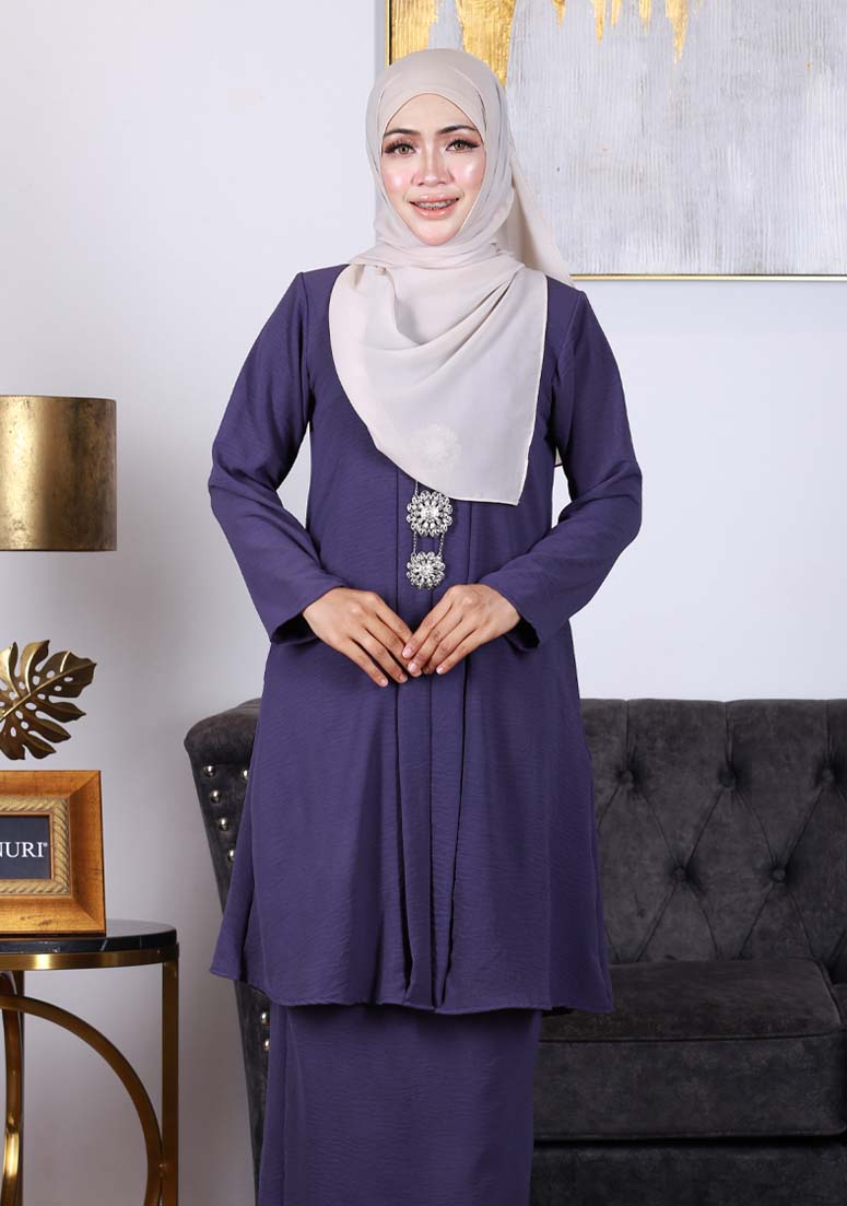 Kebaya Delima - Blueberry
