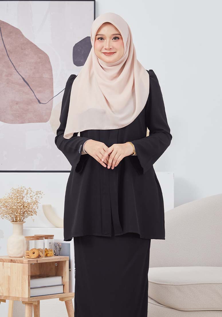 Kebaya Muslihah - Black