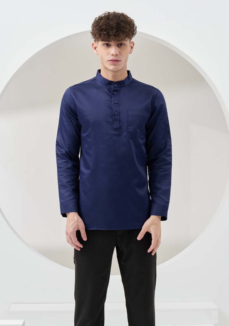 Kurta Ammar - Navy Blue