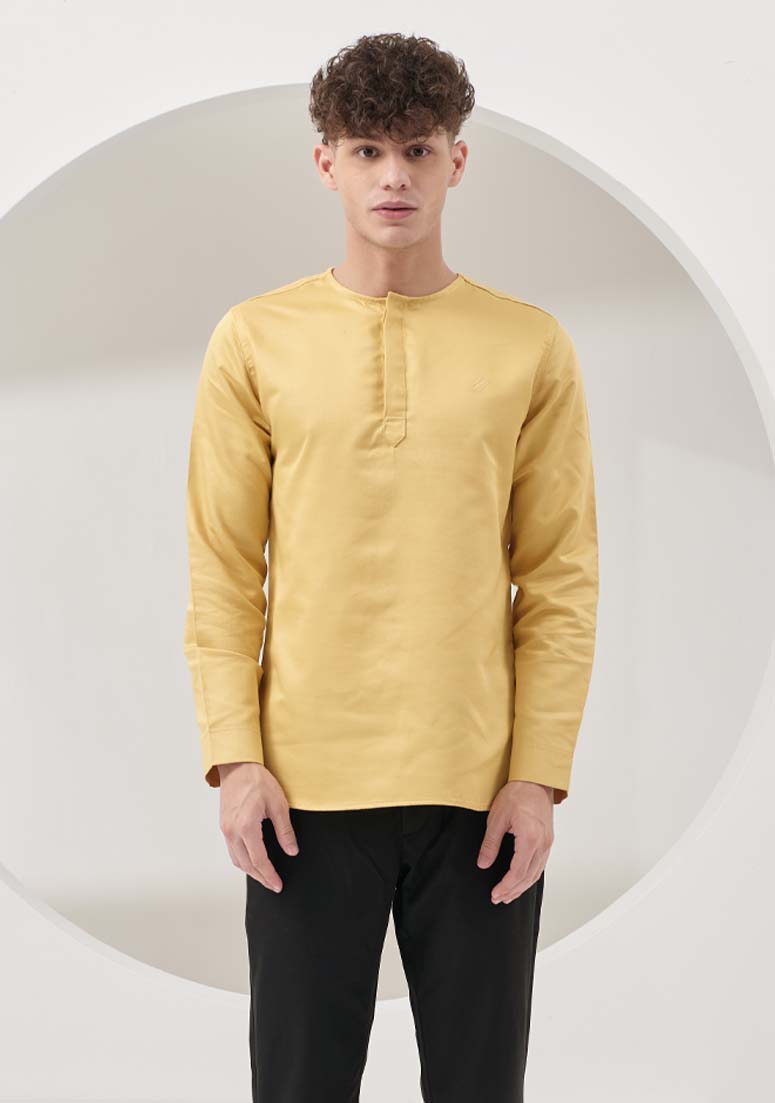 Kurta Athif - Butter Yellow