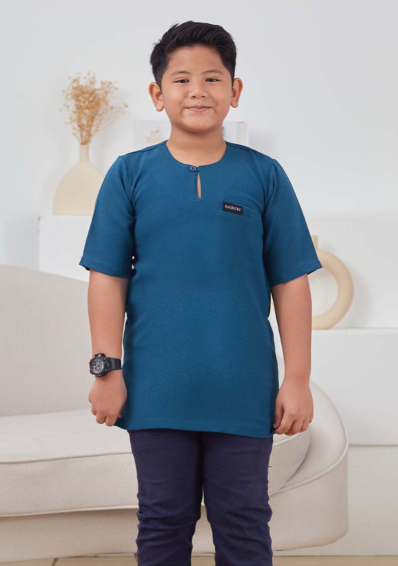 Kurta Malique Kids - Teal