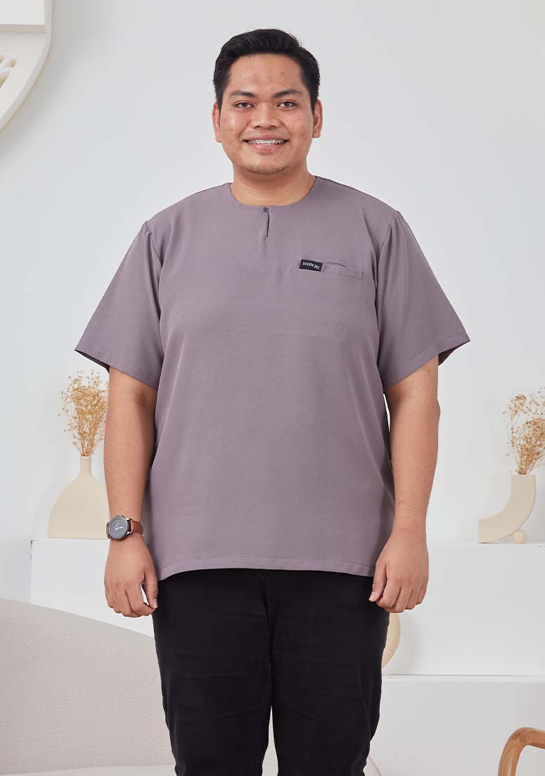 Kurta Malique Plus Size - Grey
