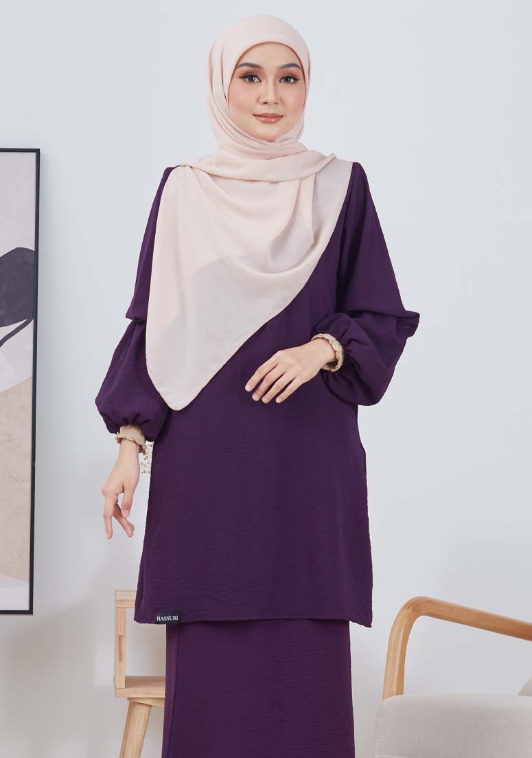 Kurung Ainaa - Purple