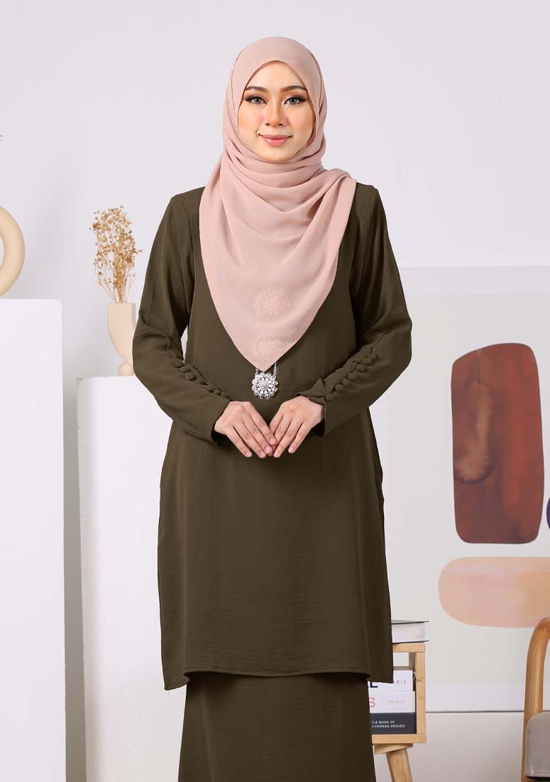 Kurung Airis - Army Green