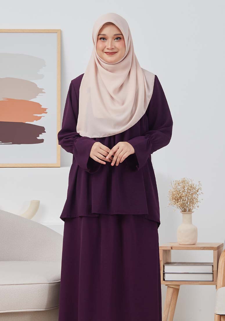 Kurung Alanna - Purple