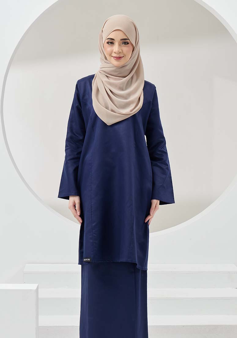 Kurung Amra - Navy Blue