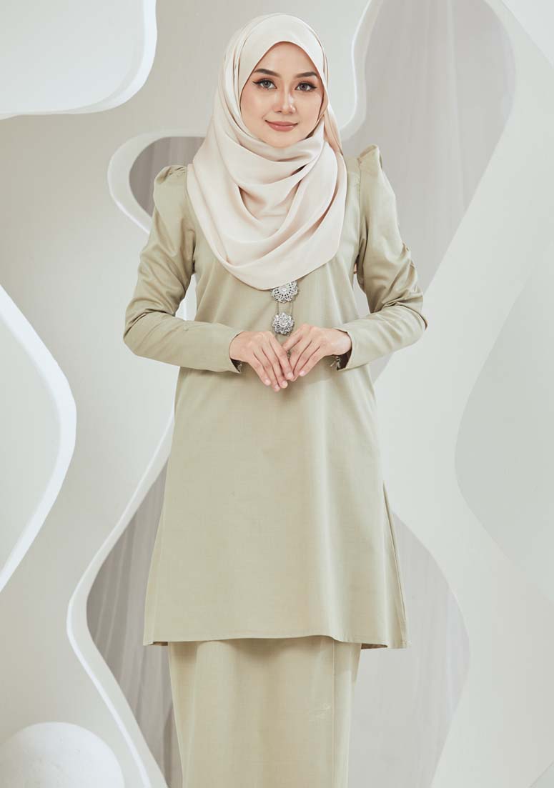 Kurung Anita - Light Olive