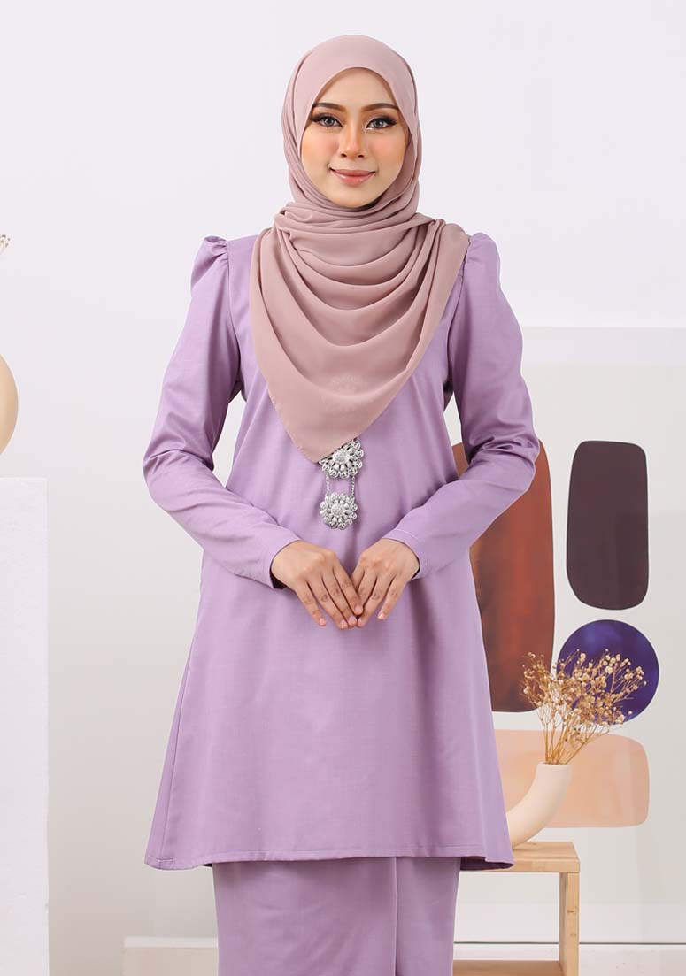 Kurung Anita - Lilac Purple