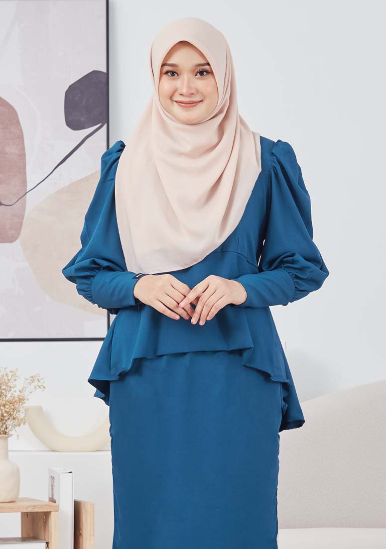 Kurung Arina - Teal