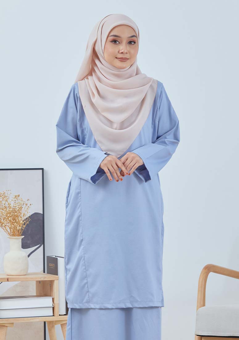 Kurung Azizah - Baby Blue