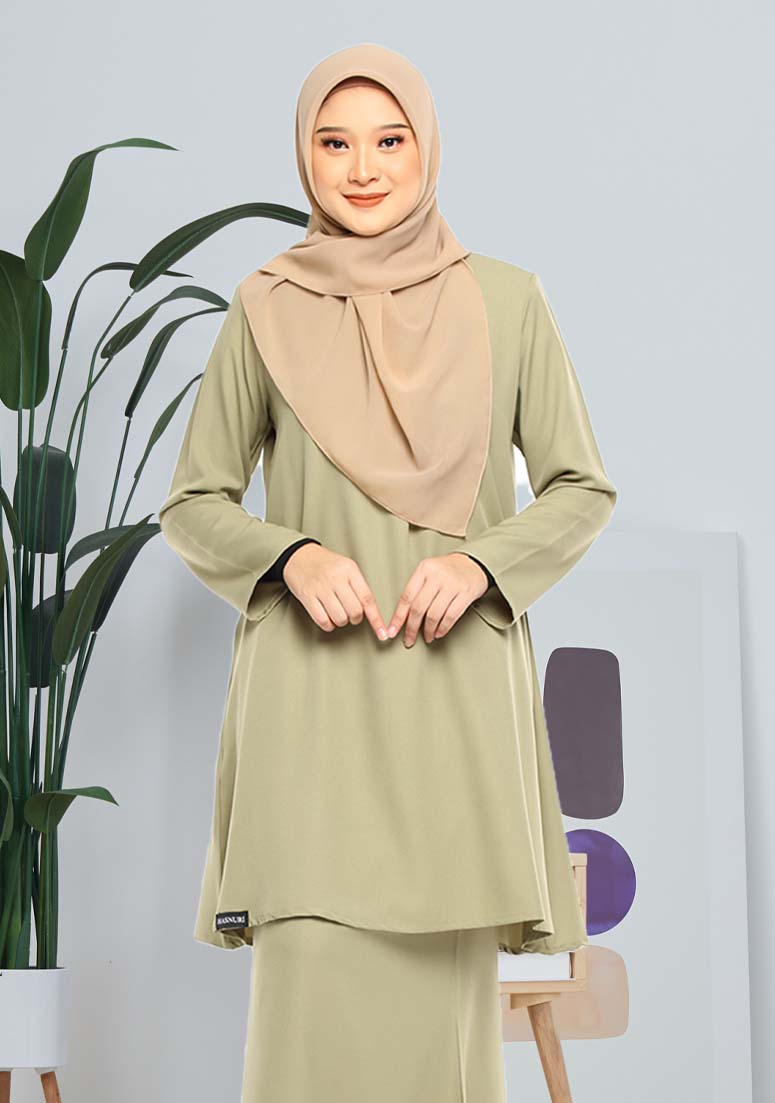 Kurung Elina - Green