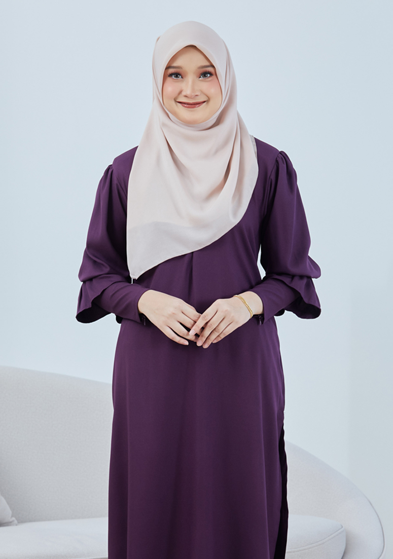 Kurung Fasihah - Purple