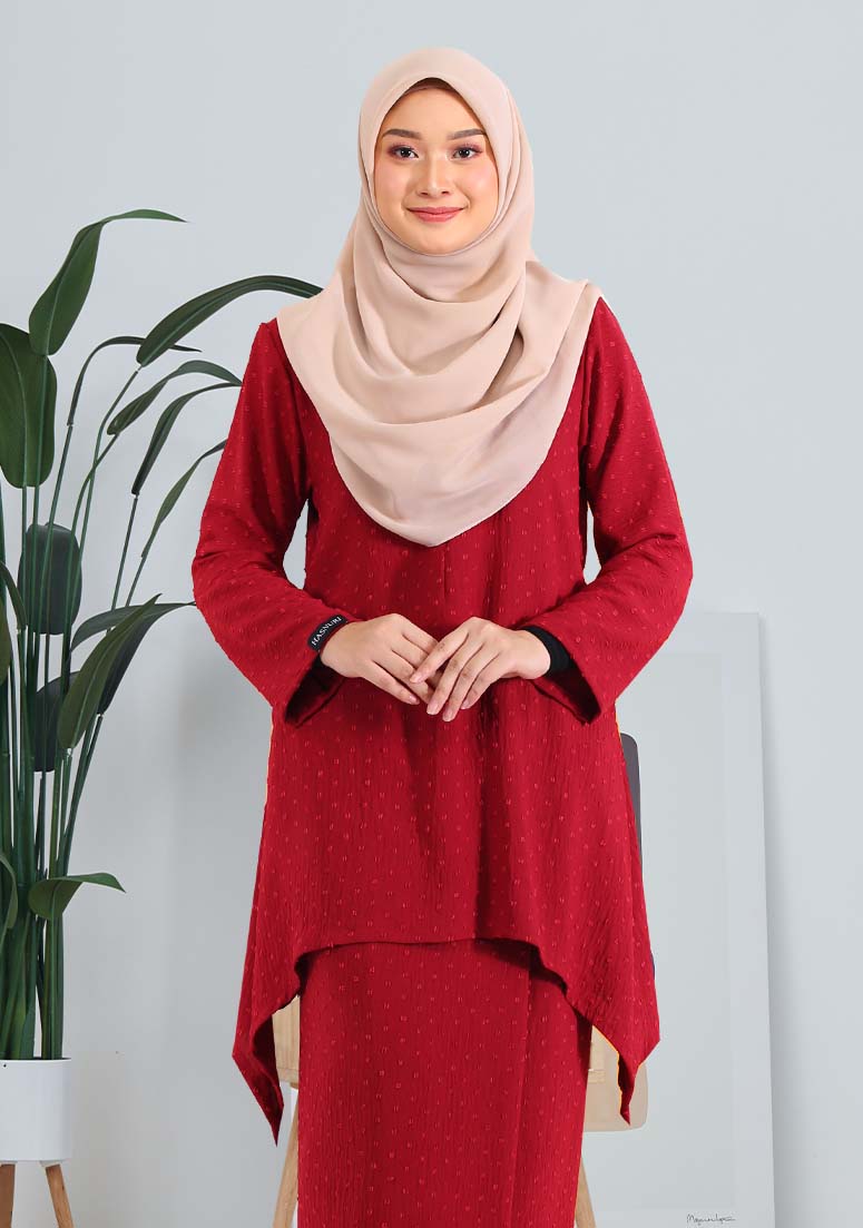 Kurung Husna - Maroon