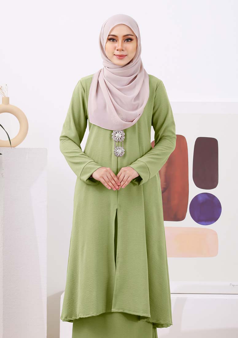 Kurung Ilyana - Green Tea