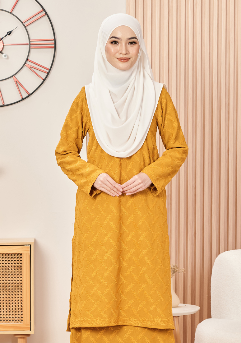 Kurung Khalila - Mustard Gold