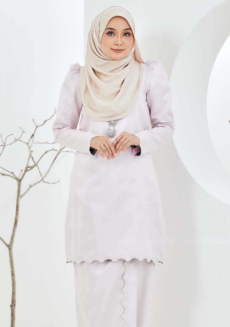 Kurung Mahalini - Baby Pink