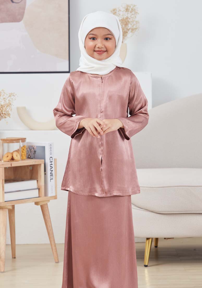 Kurung Mahia Kids - Rose Gold