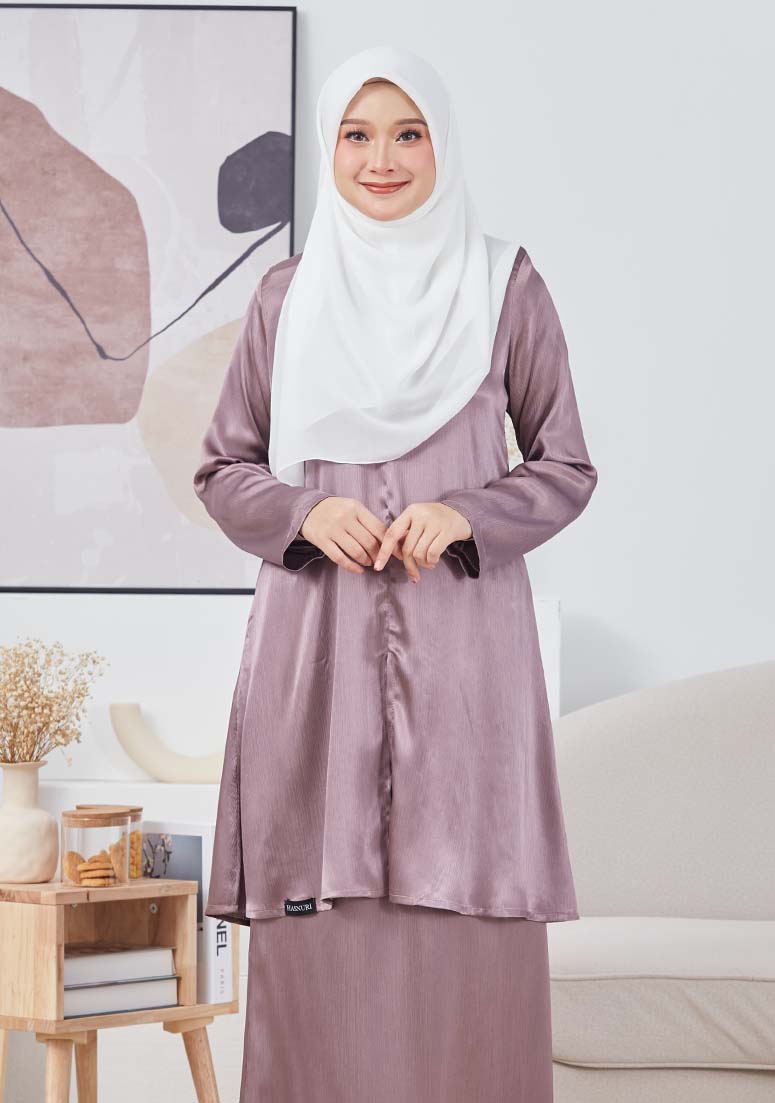 Kurung Mahia - Ash Mauve