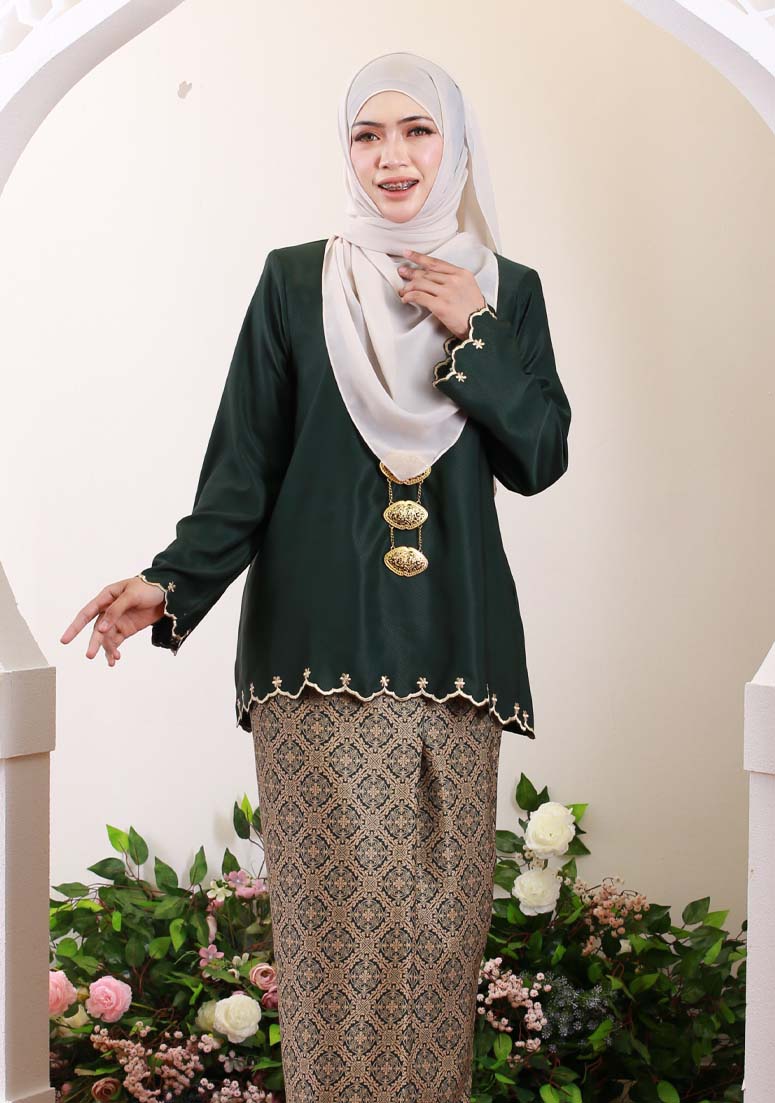 Kurung Mayasari 01 - Emerald Green
