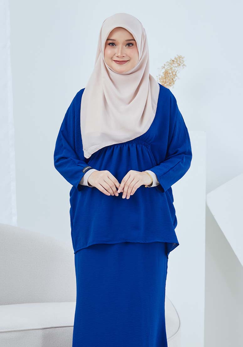 Kurung Maya - Oxford Blue