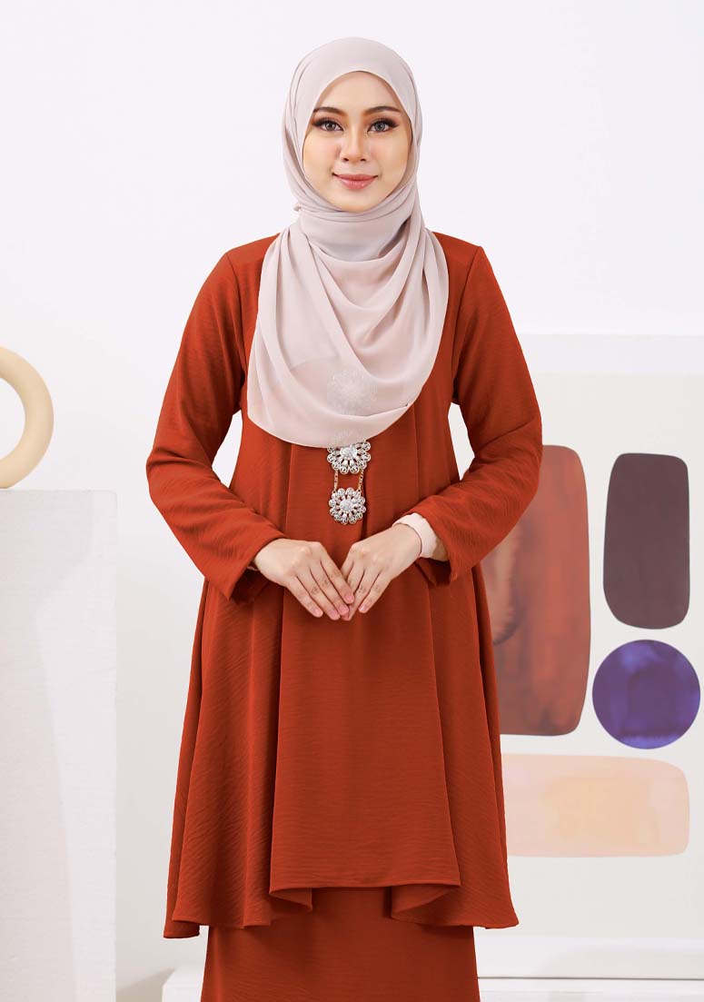 Kurung Maymunah - Golden Brown