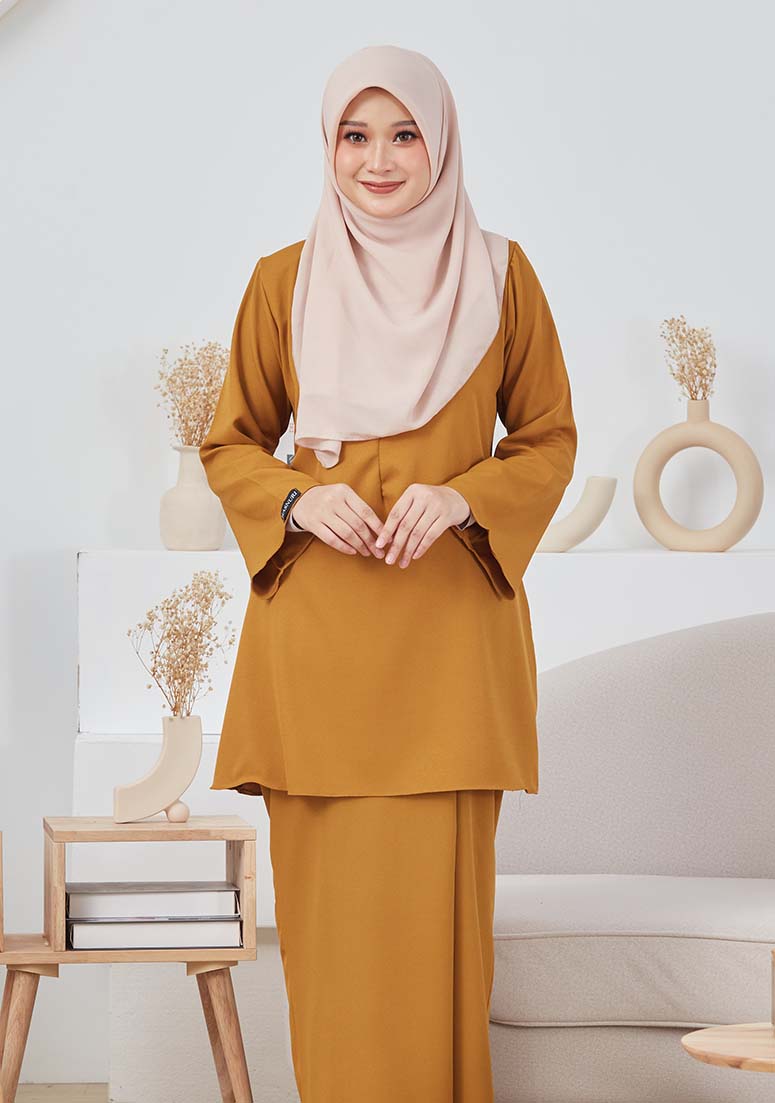 Kurung Mehza - Mustard Gold
