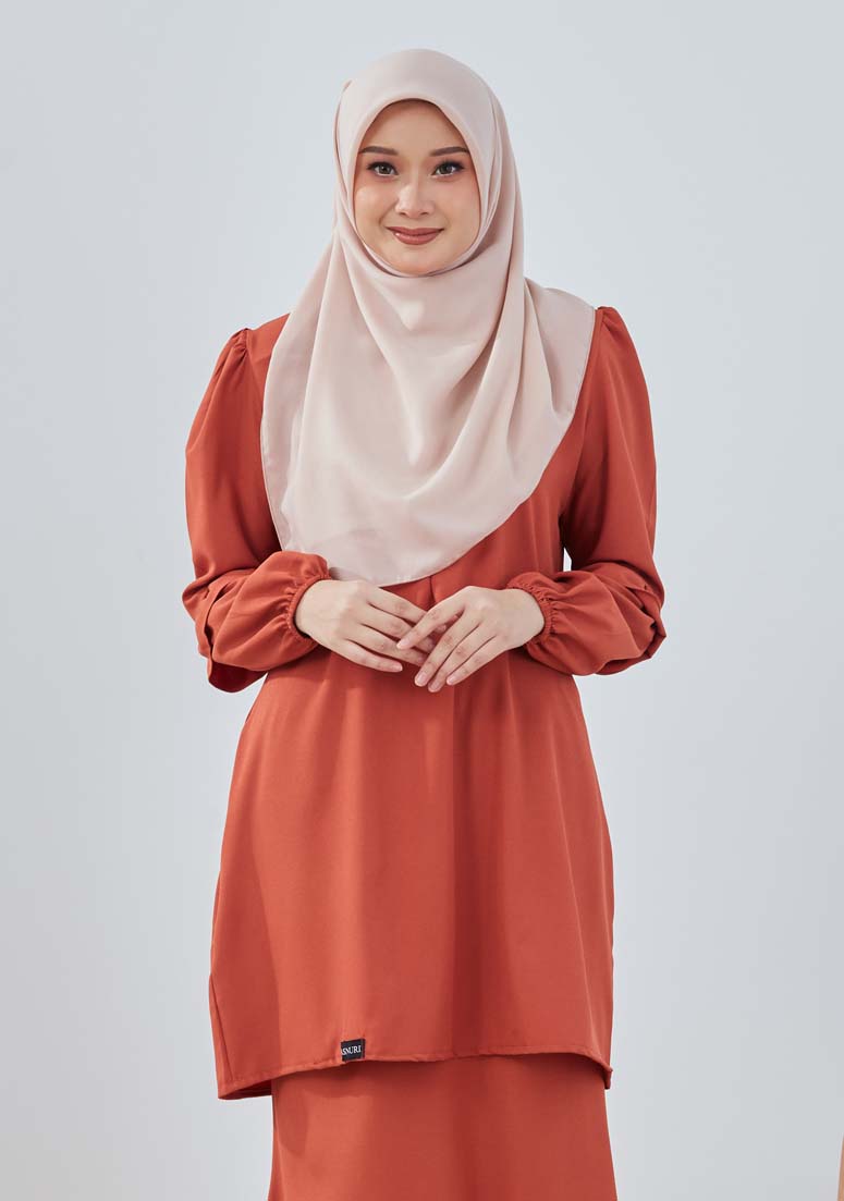 Kurung Murni - Dusty Orange