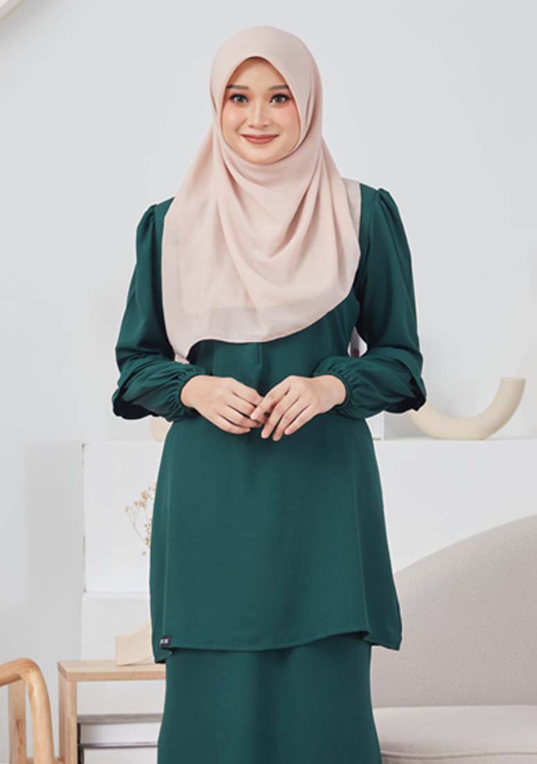 Kurung Murni - Emerald Green