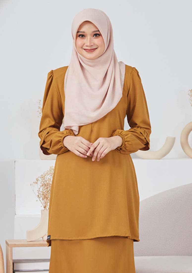 Kurung Murni - Mustard Gold