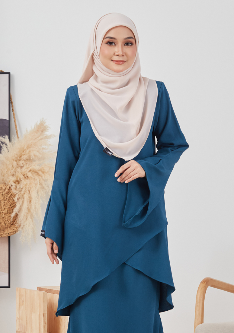 Kurung Nashwaa - Teal