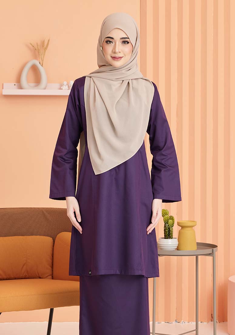 Kurung Nuri - Purple