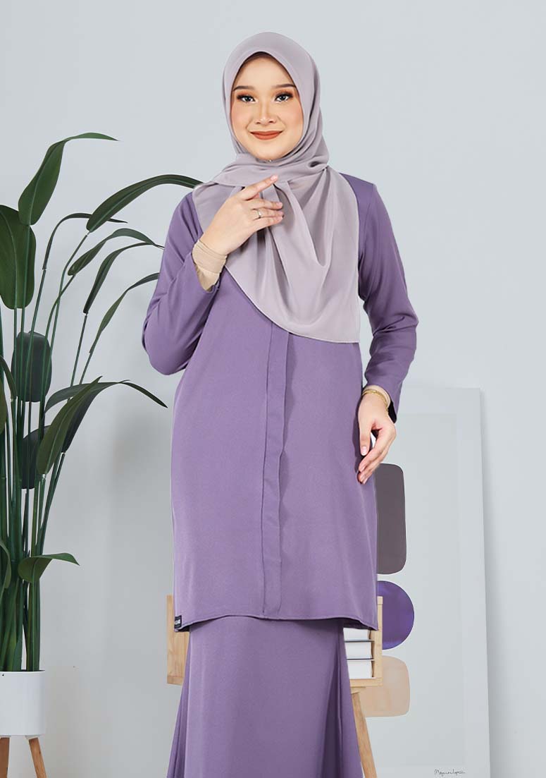 Kurung Qirana - Mauve