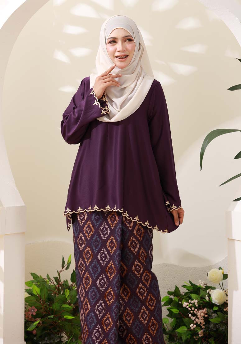 Kurung Ratnasari 01 - Purple