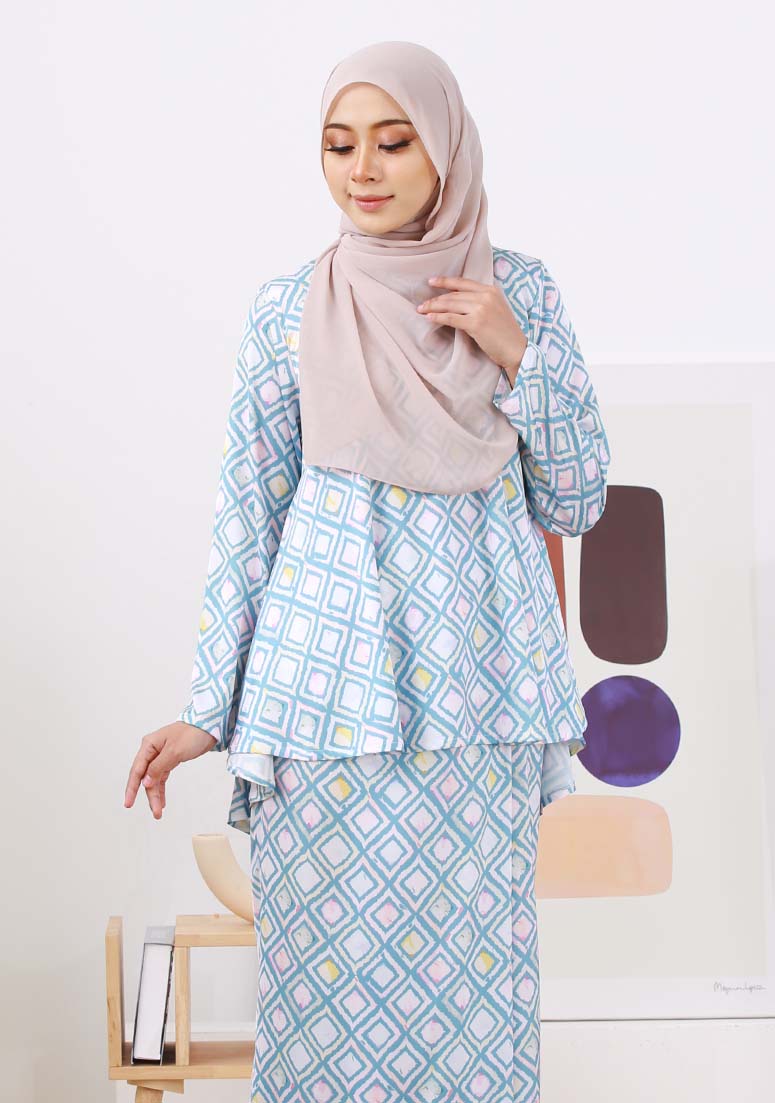 Kurung Ruby - Blue