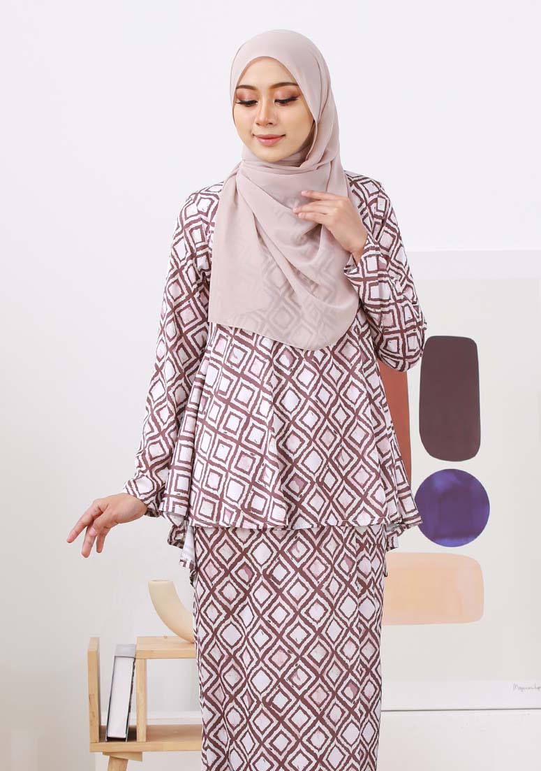 Kurung Ruby - Brown