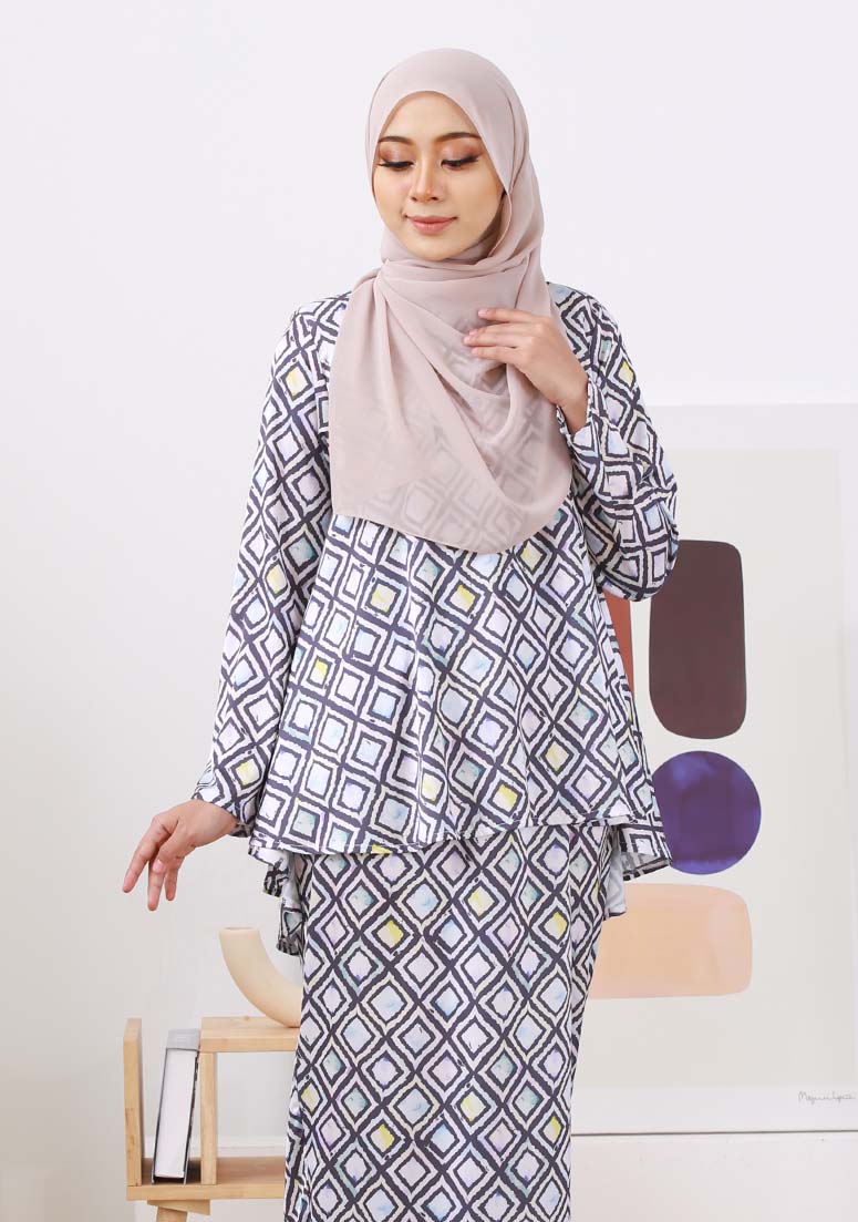 Kurung Ruby - Grey