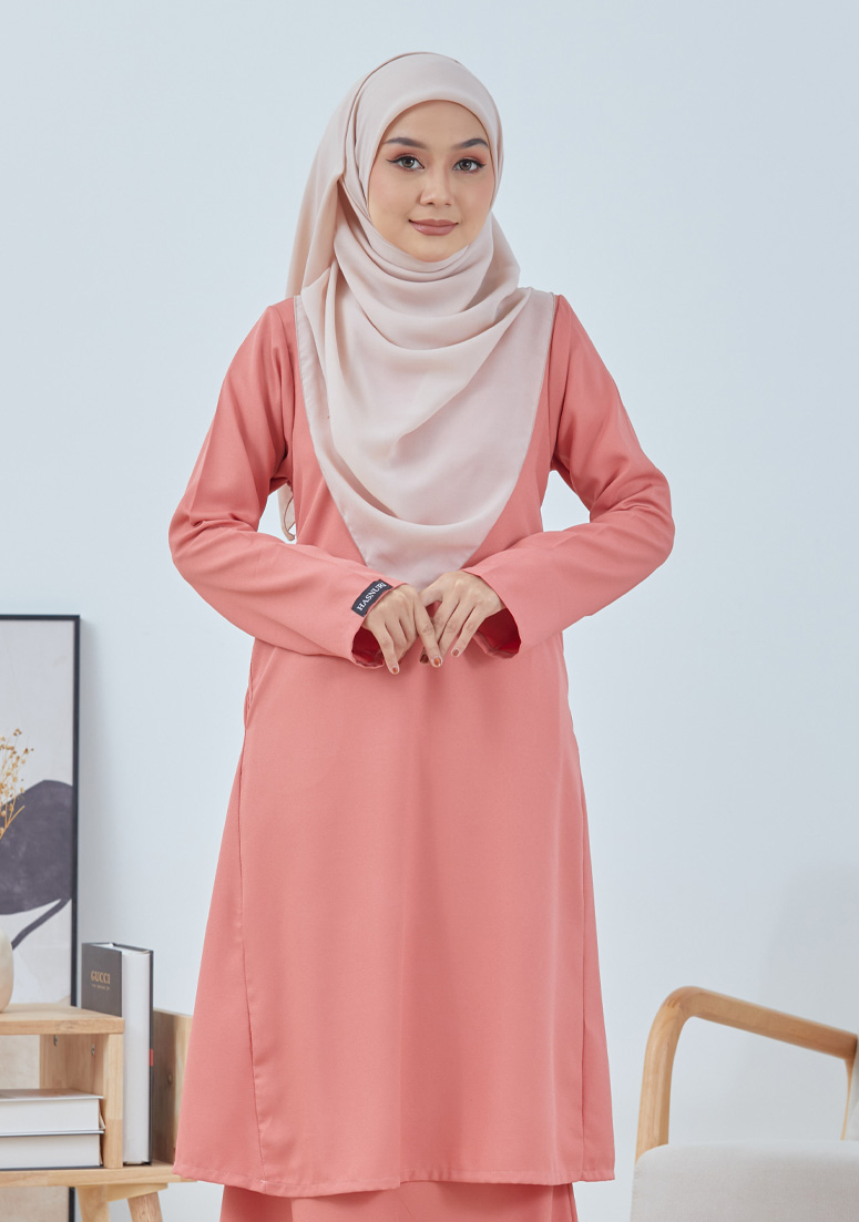Kurung Sahara - Peach
