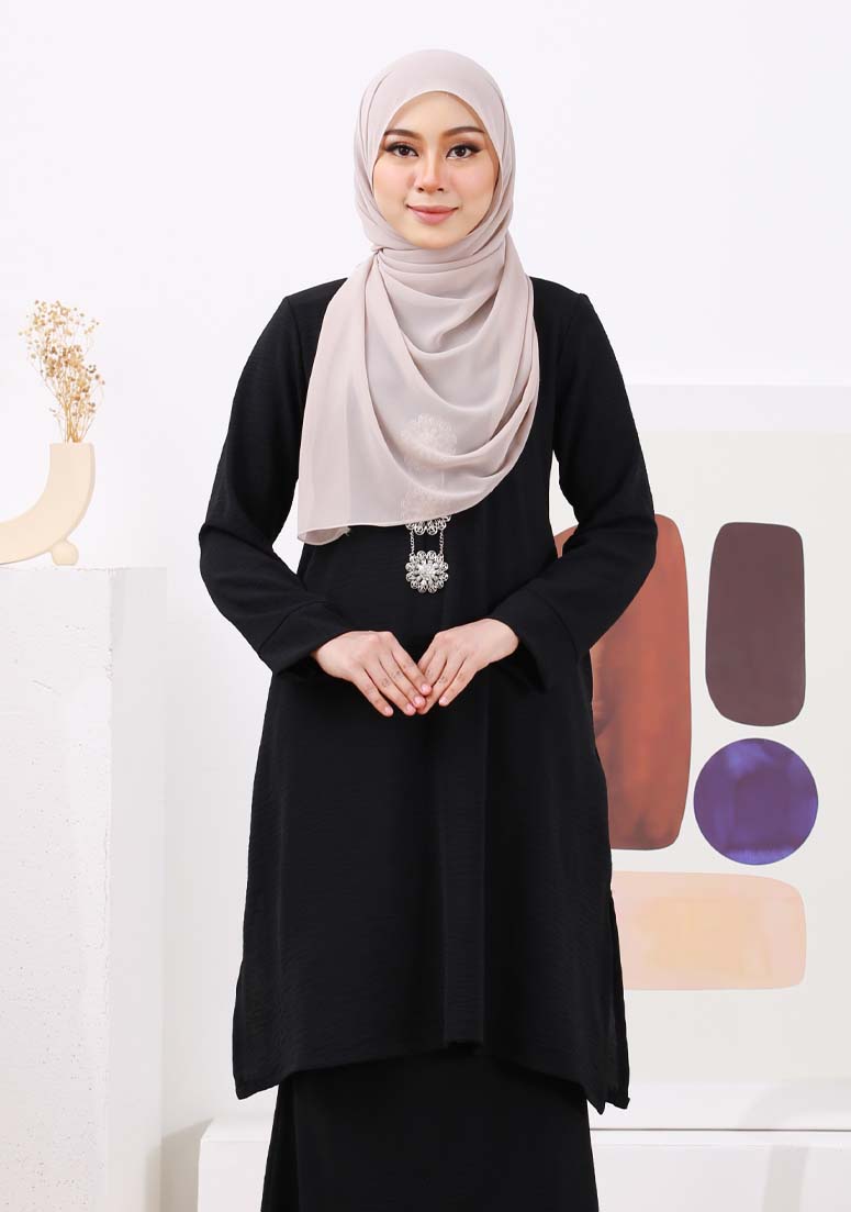 Kurung Saleha - Black
